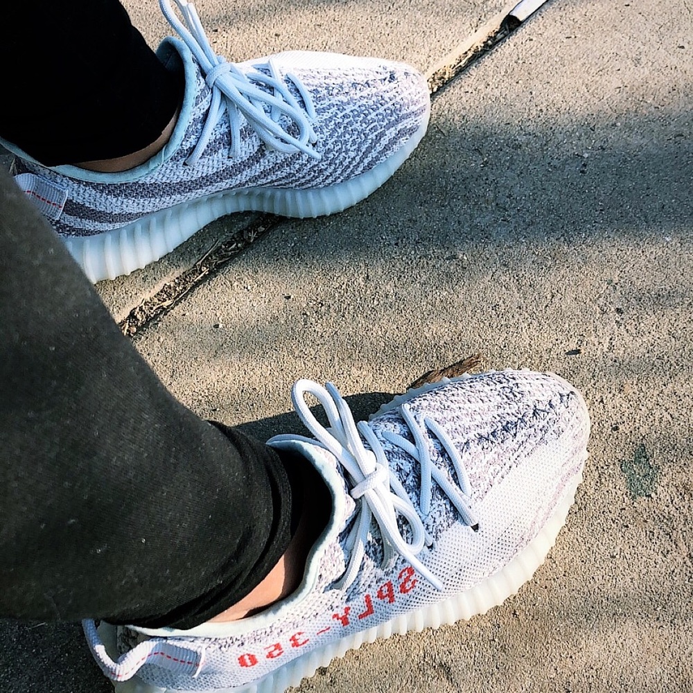 Yeezy 350 blue tints